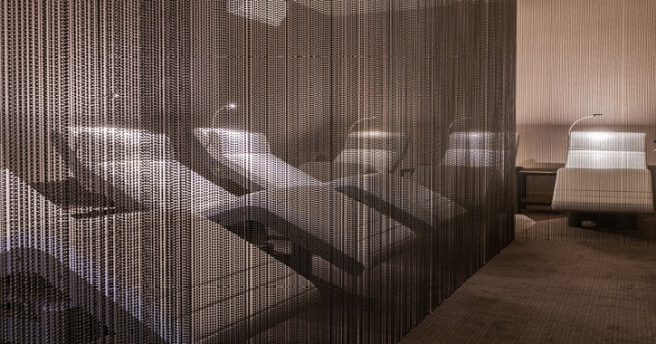 relaxing seating area at Retreat Spa inside Redworth Hall Hotel